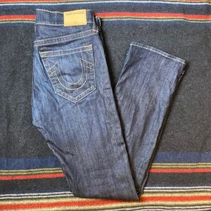 True Religion Ricky Relaxed Straight Jeans Size 29